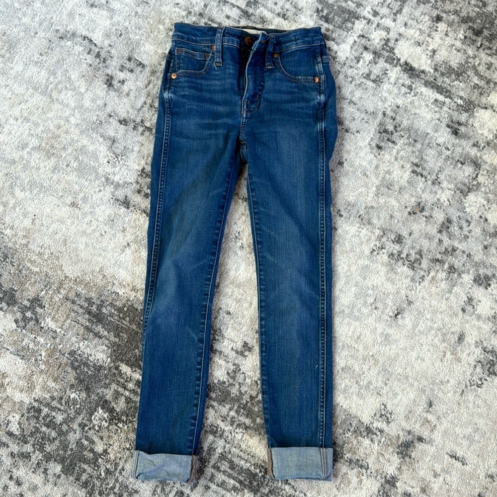 Madewell 9” high-rise skinny jeans